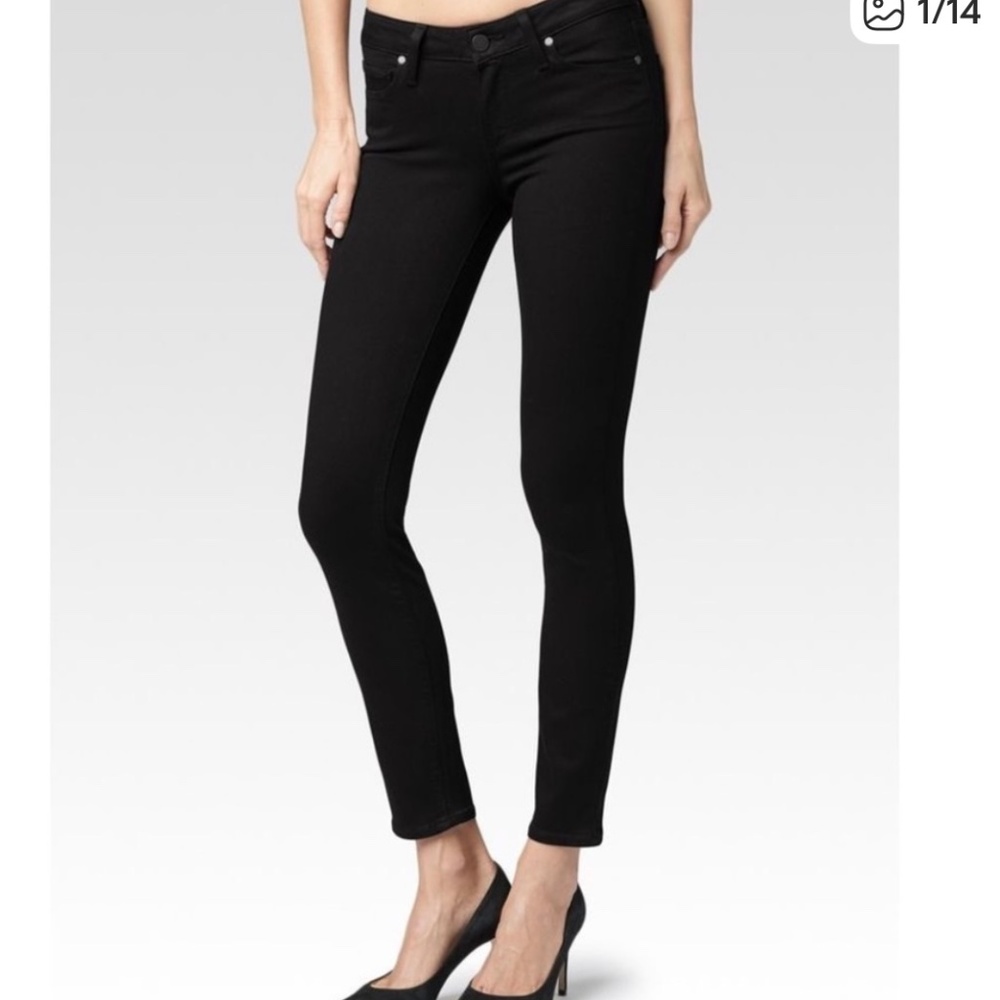 Paige black jeans Verdugo Ultra Skinny